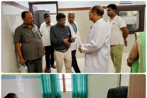 एडी स्वास्थ्य ने सौ सैय्या संयुक्त चिकित्सालय कुमारगंज का किया औचक निरीक्षण