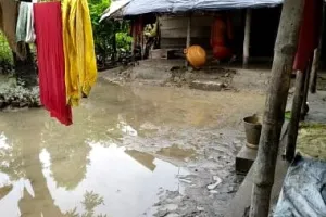  शारदा नदी का पानी उतरा... पीछे छोड़ गया दुश्वारियां