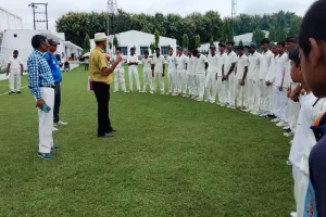 U-14 जनपदीय क्रिकेट ट्रायल संपन्न हुआ