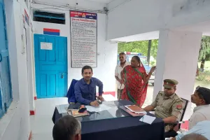 मिल्कीपुर सर्किल के तीनों थानों पर आयोजित थाना समाधान दिवस में पेश हुए 21 मामले