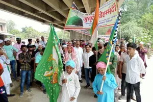 कुमारगंज में निकला बाराबफात का जुलूस, जगहे जगहें हुआ स्वागत, अकीदतमंदों ने मांगी अमन-चैन की दुआ