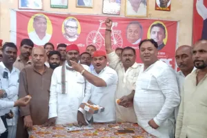 घोसी में सपा प्रत्याशी की जीत,भाजपा के पतन की शुरुआत है