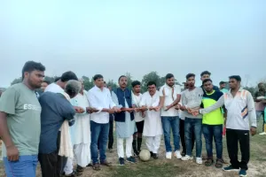 भंडारों में फुटबॉल टूर्नामेंट का आयोजन, विहारों जयनगर टीम बनी टूर्नामेंट विजेता