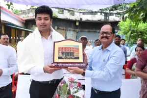  गाँधी जयंती पर  बच्चों  की रंगारंग कार्यक्रम की प्रस्तुति