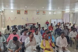 भाजपा ने कार्यशाला आयोजित कर वोटर चेतना महाभियान का फूँका बिगुल 