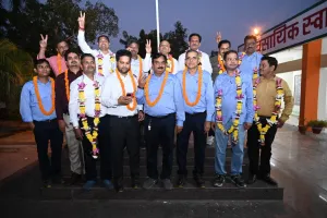 इफको ऑफिसर्स एसोसिएशन के अनुराग तिवारी अध्यक्ष बने ,भारी मतों से विजयी ।