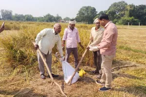 कुमारगंज में वन विभाग की टीम ने अजगर को पकड़ कर बकचुना जंगल में छोड़ा 