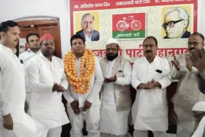 शिक्षक सभा का महानगर अध्यक्ष बनाए जाने पर ओम सिंह का हुआ स्वागत