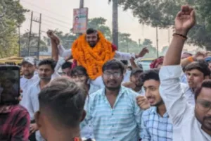 छात्र नेता अजय यादव सम्राट 105 दिन बाद हुए रिहा 
