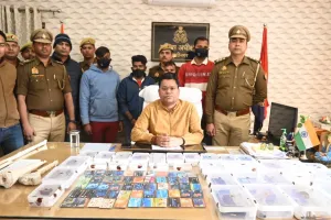 Kushinagar : पुलिस मुठभेड़ में एक बदमाश घायल सहित पांच गिरफ्तार