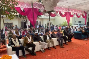 पूर्व राज्य सभा सांसद डीपी त्रिपाठी की चौथी पुण्य तिथि पर जुटे सभी वर्ग के लोग दी गई श्रद्धांजलि।