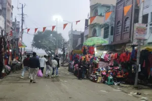 साप्ताहिक बंदी का मिला जुला असर रहा बढ़नी कस्बे में।