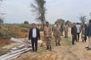 दबाई गई इंच इंच जमीन की सुध ले रहा नगर निगम