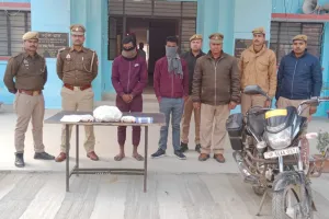 नशीली दवाओं के साथ दो अभियुक्तों को पुलिस ने किया गिरफ्तार