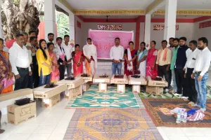 सिलापथार में नाथ योगी सम्मेलन एवं नाथ योगी छात्रा संघ के संयुक्त बैठक । नाथ योगी विकास परिषद असम के जरिए सामग्री का वितरण। 