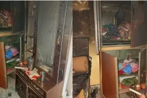 चोरों ने चावल व्यापारी के बंद घर को बनाया निशाना, नकदी-जेवर चोरी कर कमरे में लगाई आग