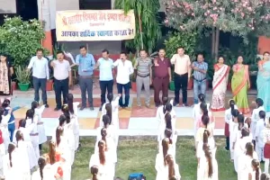 आओ मिलकर अलख जगाएं, शत प्रतिशत मतदान कराएं :- अश्वनी जैन