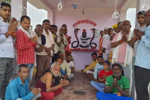 पड़रिया में नाग देवता का विशाल भण्डारा सम्पन्न