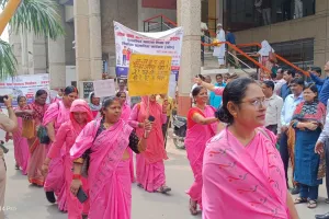 मुख्य विकास अधिकार स्वीप ने मतदाता जागरूकता रैली को हरी झण्डी दिखाकर किया रवाना।