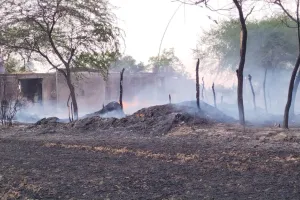 दो दिन बाद आयेगी बारात घर जलकर हुवा स्वाहा