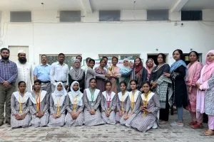 एथलेटिक्स मीट के विजेताओं को किया सम्मानित