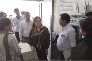 अपर निदेशक विंध्याचल मंडल ने उच्चीकृत प्राथमिक स्वास्थ्य केंद्र का किया निरीक्षण दिया आवश्यक दिशा निर्देश 