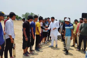 खेलकूद प्रतियोगिता से ग्रामीण अंचलों की निखरती है छिपी प्रतिभा..राजवर्धन सिंह राजू