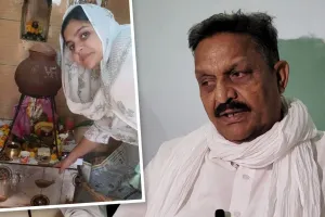 शिव मंदिर में बेटी नुसरत ने की पूजा, अब पिता अफजाल अंसारी ने कही ये बड़ी बात