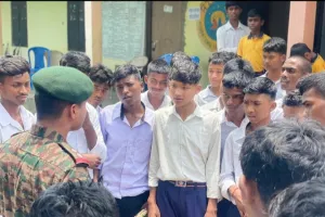 भारतीय सेना ने बाल श्रम के खिलाफ विश्व दिवस मनाया। 