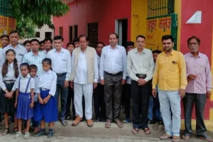 नव प्रवेशित छात्र-छात्राए का रोली टीका लगाकर किया भब्य स्वागत।  