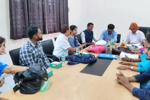 मारवाड़ी महाविद्यालय के हिन्दी विभाग में बोर्ड ऑफ स्टडीज की बैठक विगाध्यक्ष डॉ. सीमा चौधरी की अध्यक्षता हुई संपन्न 