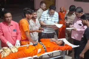 दो बाइक के टक्कर से एक की मौत चार कांवड़िए घायल