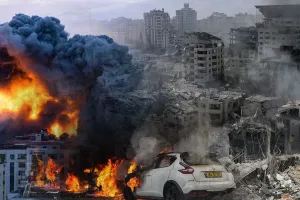 विश्व-युद्ध की पृष्ठभूमि में इजरायल, हमास लेबनान ईरान युद्ध। बेलगाम इजरायल। 