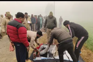 सड़क हादसे में वृद्ध की मौत, बस चालक की लापरवाही का शिकार हुआ व्यक्ति