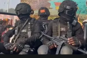 प्रथम अमृत स्नान पुलिस किलाबंदी के मध्य संपन्न,।