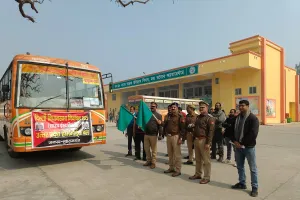 दिल्ली विधानसभा चुनाव ड्यूटी में महराजगंज से भजे गए 120 होमगार्ड के जवान