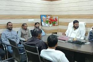 ऑल इंडिया प्रेस जर्नलिस्ट एसोसिएशन चीफ कोऑर्डिनेटर पहुंचे नवाबगंज 