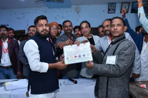 नेशनल मीडिया प्रेस क्लब जिला कार्यकारिणी चुनाव के बाद आए नतीजे