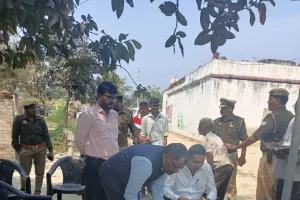 न्यायालय आपके द्वार के अन्तर्गत डीएम ने रिकार्ड 22 मुकदमों का स्थलीय निरीक्षण कर किया निर्णय