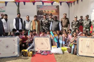 9वी वाहिनी सशस्त्र सीमा बल बलरामपुर द्वारा जरवा में नागरिक कल्याण कार्यक्रम का आयोजन किया गया