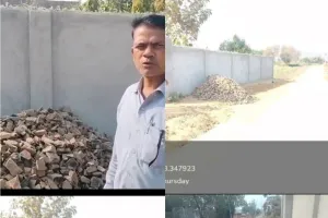 कोन वन क्षेत्र में अबैध खनन जारी, रामराज गुप्ता ने पूर्व प्रधान देवाटन पर अबैध सोलिंग गिराने का लगाया आरोप।