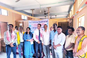 असम श्रीभूमि जिले के दूल्लभछड़ा में सेवा भारती और लायंस क्लब ने एक मुफ्त स्वास्थ्य शिविर का आयोजन किया गया