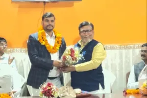 नगर पंचायत सिधौली में ज्वाइंट कमिश्नर भारत सरकार  अमर पाल सिंह लोधी का भव्य स्वागत