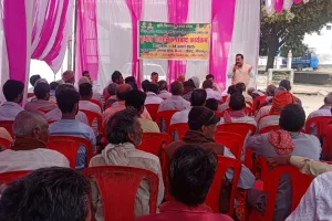 कृषक वैज्ञानिक संवाद कार्यक्रम का आयोजन रामलीला मैदान में आयोजित किया गया 