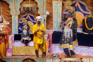 श्रीकृष्ण की परम भक्त मीराबाई की भक्ति चरित्र लीला का हुआ मंचन