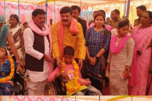 जुगैल में कृतिम अंग व सहायक उपकरण वितरण शिविर का आयोजन