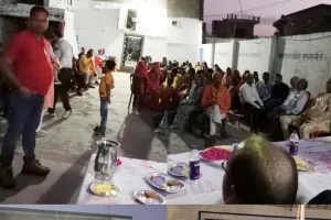 ओबरा में कुशवाहा समाज का होली मिलन कार्यक्रम संपन्न