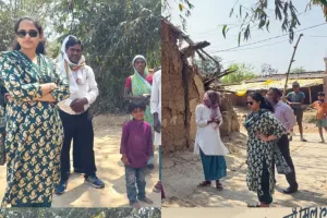 मुख्य विकास अधिकारी ने किया निरीक्षण, संबंधित को दिये कड़े निर्देश