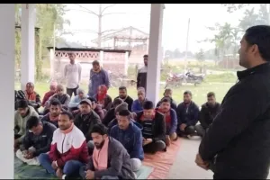 शिवनगर शिव मन्दिर में  आम सभा सम्पन्न । नाथ योगी छात्र संघ के शिवनगर आंचलिक समिति गठन।