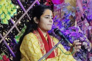 श्री राम कथा में राम जन्म प्रसंग का वर्णन सुनकर श्रोता हुए भाव विभोर